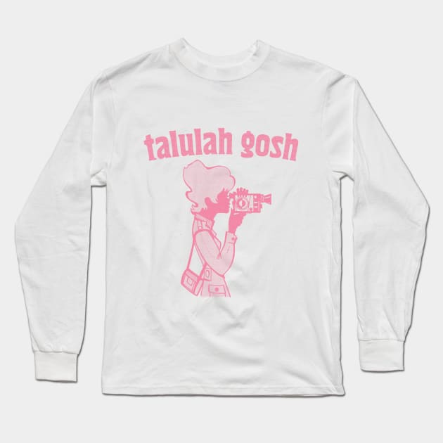 Talulah Gosh / Twee Fan Art Tribute Design Long Sleeve T-Shirt by CultOfRomance